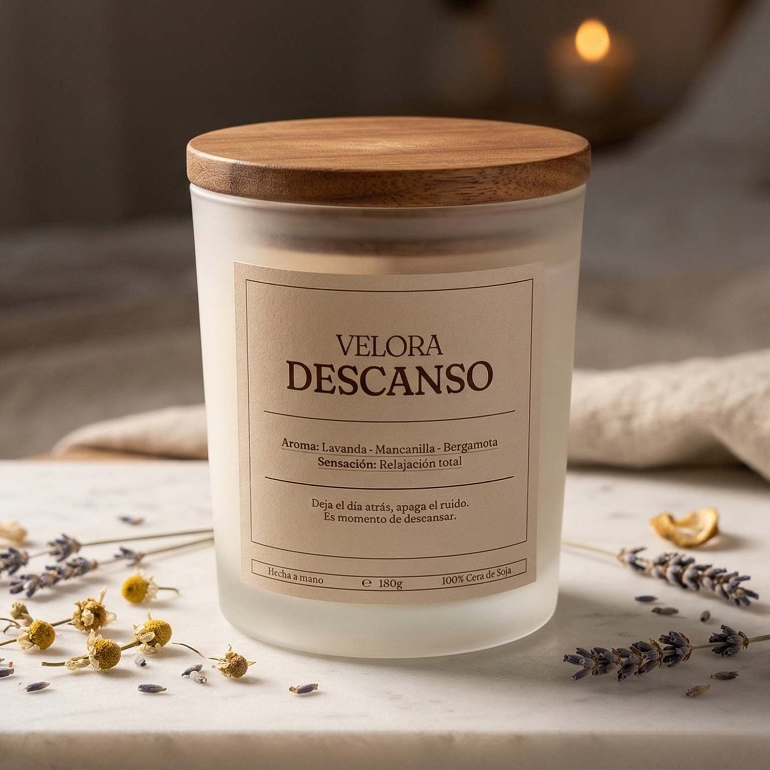 VELORA DESCANSO – Vela para dormir mejor